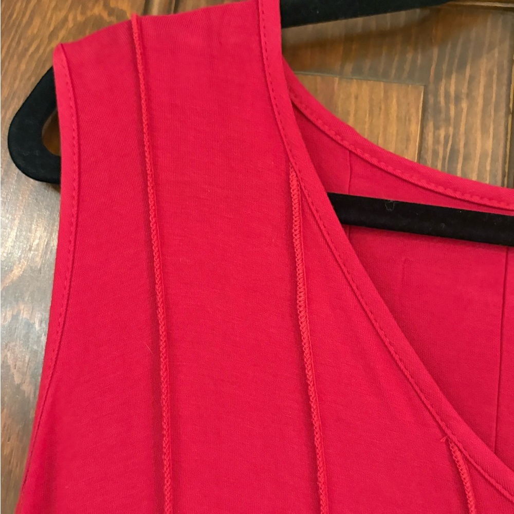 Sami & Jo Vibrant Red Maxi Dress - Picture 3 of 8